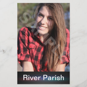 Prospectus 14 Cm X 21,6 Cm Cartes de prise de vue de modèle recto verso Modèl