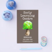 Prospectus 14 Cm X 21,6 Cm Centre d'apprentissage précoce Circulaire aux cham (Simple)