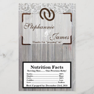 Prospectus 14 Cm X 21,6 Cm Chaussures de Cheval de Popcorn à micro-ondes sur 