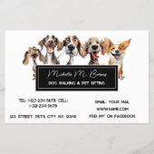 Prospectus 14 Cm X 21,6 Cm Chien moderne balanceur pour chien Animaux domesti (Devant)