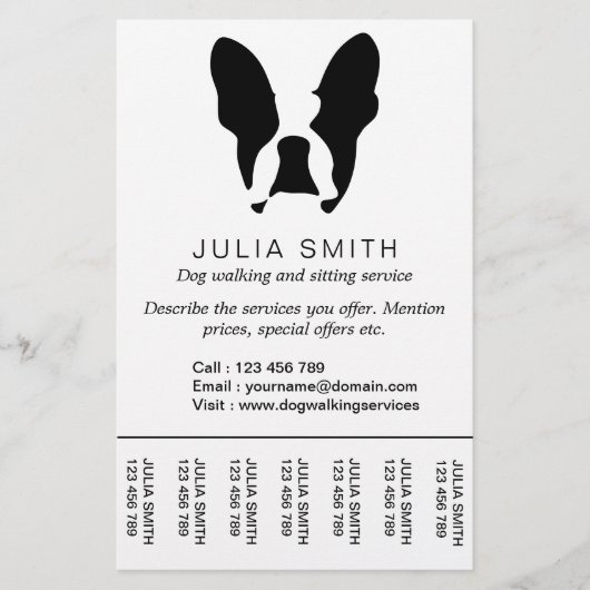 Prospectus 14 Cm X 21,6 Cm Chiffre de taureau français (Devant)