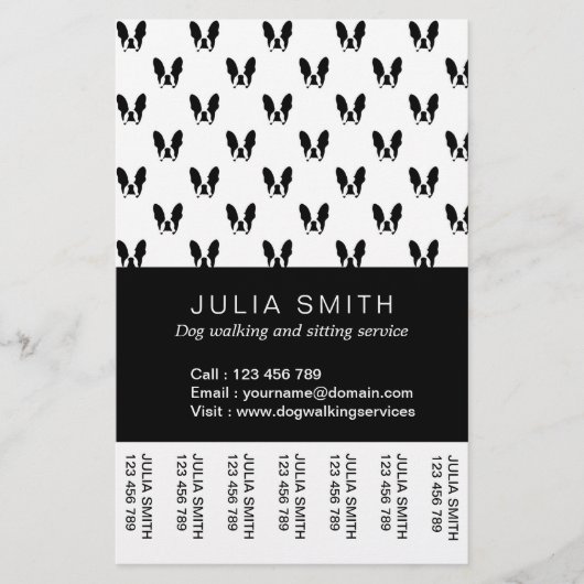 Prospectus 14 Cm X 21,6 Cm Chiffre de taureau français (Devant)