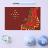 Prospectus 14 Cm X 21,6 Cm Chine Dragon, 2024 Année Du Dragon (Simple)