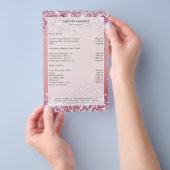 Prospectus 14 Cm X 21,6 Cm Circulaire (Poignée)