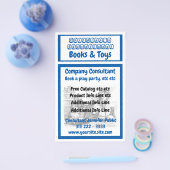 Prospectus 14 Cm X 21,6 Cm Circulaire d'affaires pour enfants (Simple)