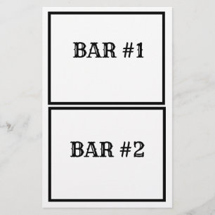 Prospectus 14 Cm X 21,6 Cm Circulaire de 5,5 po x 8,5 po pour les emballages 