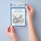 Prospectus 14 Cm X 21,6 Cm Circulaire de garde d'enfants (Poignée)