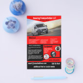 Prospectus 14 Cm X 21,6 Cm Circulaire de la société de transport (Simple)