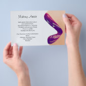 Prospectus 14 Cm X 21,6 Cm Circulaire de maquillage (Poignée)