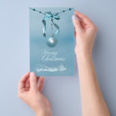 Prospectus 14 Cm X 21,6 Cm Circulaire de voeux de Noël (Poignée)