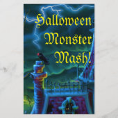 Prospectus 14 Cm X 21,6 Cm Circulaire Haunted House Portrait (Dos)