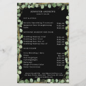 Prospectus 14 Cm X 21,6 Cm Circulaire moderne et verdoyante (Dos)