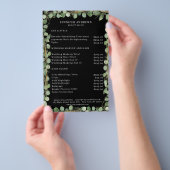 Prospectus 14 Cm X 21,6 Cm Circulaire moderne et verdoyante (Poignée)