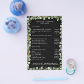 Prospectus 14 Cm X 21,6 Cm Circulaire moderne et verdoyante (Simple)