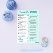 Prospectus 14 Cm X 21,6 Cm Circulaire Theraptiva (Simple)