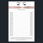 Prospectus 14 Cm X 21,6 Cm Circulaire Wimpern Augenbrauen<br><div class="desc">Personalisierbare Flyer mit Wimpern & Augenbraue Illustration. Perfekt für Wimpern & Makeup Artisten,  Friseure und Kosmetiker. Editiere dein Produkt in Minuten in dem Du deine Daten hinzu fügst. Über "weiteres personalisieren" kannst Du die Schriftart/Farbe/Position verändern.</div>