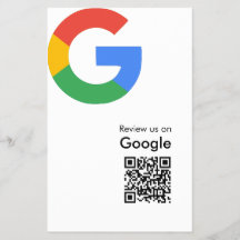Code QR de révision Google moderne et tendance