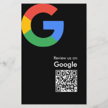 Code QR de révision Google moderne et tendance