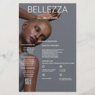 Prospectus 14 Cm X 21,6 Cm Coiffure et Maquillage Fashionista Beauté Photo, S