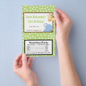 Prospectus 14 Cm X 21,6 Cm Commande personnalisée - Krista Glass (Poignée)