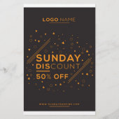 Prospectus 14 Cm X 21,6 Cm conception personnalisée du prospectus (Dos)