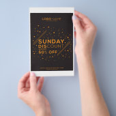 Prospectus 14 Cm X 21,6 Cm conception personnalisée du prospectus (Poignée)