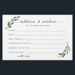 Prospectus 14 Cm X 21,6 Cm Conseil feuillage minimaliste pour la mariée à êtr<br><div class="desc">Magnifiques cartes de conseils pour le mariage et le marié. Pour une personnalisation plus avancée de cette conception,  par exemple la modification de la disposition,  de la police ou de la taille du texte,  cliquez sur le bouton "PERSONNALISER" ci-dessus. Veuillez me contacter pour toute question !</div>