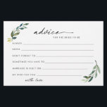 Prospectus 14 Cm X 21,6 Cm Conseils de filiation pour la mariée à être cartes<br><div class="desc">Magnifique carte de conseil pour le feuillage pour la mariée à être. Pour une personnalisation plus avancée de cette conception,  par exemple la modification de la disposition,  de la police ou de la taille du texte,  cliquez sur le bouton "PERSONNALISER" ci-dessus. Veuillez me contacter pour toute question !</div>