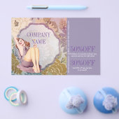 Prospectus 14 Cm X 21,6 Cm Cosmétologue Maquilleur SPA Salon (Simple)