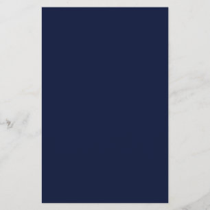 Prospectus 14 Cm X 21,6 Cm Couleur solide bleu marine de minuit