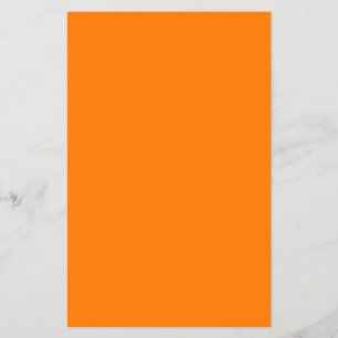 Prospectus 14 Cm X 21,6 Cm Couleur solide orange de sécurité