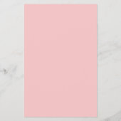 Prospectus 14 Cm X 21,6 Cm Couleur solide rose bébé (Dos)