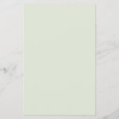 Prospectus 14 Cm X 21,6 Cm Couleur solide vert Whisper (Dos)