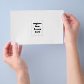 Prospectus 14 Cm X 21,6 Cm Create Your Own white  (Poignée)