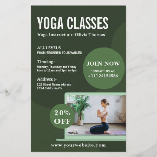Prospectus 14 Cm X 21,6 Cm Créez vos propres classes de studio de yoga pour i