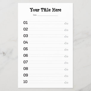 Prospectus 14 Cm X 21,6 Cm CRÉEZ-VOUS-MÊME DIY Personnalisé téléchargez votre