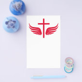 Prospectus 14 Cm X 21,6 Cm Croix chrétienne (Simple)