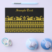 Prospectus 14 Cm X 21,6 Cm Cygnes en or (Simple)