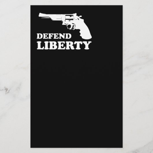 Prospectus 14 Cm X 21,6 Cm Défendre la liberté (Devant)