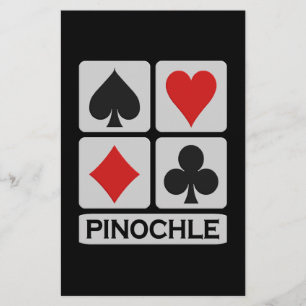 Prospectus 14 Cm X 21,6 Cm Dépliant Pinochle - personnalisez !