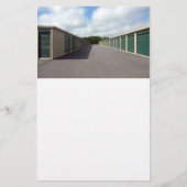 Prospectus 14 Cm X 21,6 Cm Dépliant Unités Entrepôt Autonome (Devant)