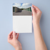 Prospectus 14 Cm X 21,6 Cm Dépliant Unités Entrepôt Autonome (Poignée)