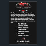 Prospectus 14 Cm X 21,6 Cm Détail automatique professionnel Logo Lavage de vo<br><div class="desc">Faites la promotion de vos services de détails auto avec notre dépliant professionnel de détails auto Logo Mobile Car Wash Flyer. Conçu pour une présentation élégante et impeccable, ce dépliant est parfait pour présenter votre entreprise de lavage de voiture mobile. Avec son design minimaliste, il équilibre la sophistication professionnelle avec...</div>