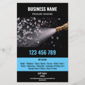 Prospectus 14 Cm X 21,6 Cm Deux langues Lave-pression Lave-linge (Devant)