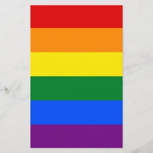 Prospectus 14 Cm X 21,6 Cm Drapeau arc-en-ciel de la fierté gay LGBT