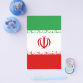 Prospectus 14 Cm X 21,6 Cm Drapeau Iran (Simple)
