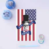 Prospectus 14 Cm X 21,6 Cm Drapeau patriotique américain (Simple)