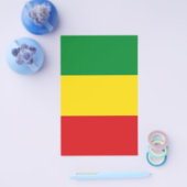 Prospectus 14 Cm X 21,6 Cm Drapeau rastafarien Rasta Ethiopie (Simple)