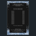 Prospectus 14 Cm X 21,6 Cm Elégant bleu sur les deux côtés Circulaire<br><div class="desc">Un design élégant et raffiné avec une image numérique en verre argenté-lilas. Note : Le processus de production n'utilise pas de film réel,  seule la couleur est imprimée à fond. Ajoutez vos données,  logo,  détails de l'entreprise et photos en quelques minutes.</div>