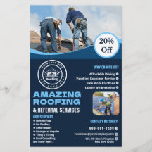 Entreprise de Toiture | Services de Logo Personnal